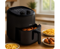 Huslog Air Fryer AirStorm 1400W 3,5L - 1596767 - zdjęcie 4